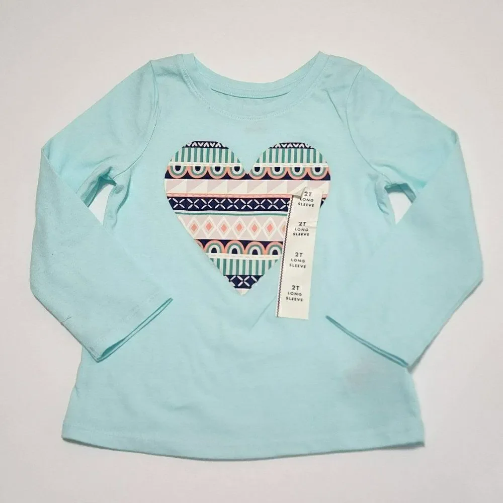 Toddler Girls 2T Long / Short Sleeves Tee & 1 Cozy‎ Red Leggings